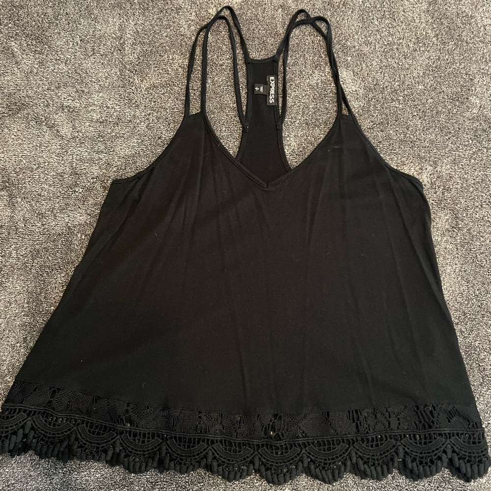 Express Cropped Tank Top